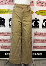 Load image into Gallery viewer, Optima Khaki Wide Leg Cargo Pants (Size 7)