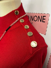 Load image into Gallery viewer, Calvin Klein Red Mock Neck (Size M)