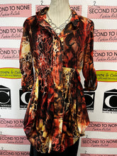 Load image into Gallery viewer, Sheer Abstract Tunic (Size S)