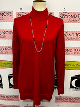 Load image into Gallery viewer, Calvin Klein Red Mock Neck (Size M)