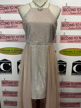 Load image into Gallery viewer, Le Chateau Pink Sparkly Dress (Size M)