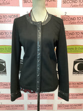 Load image into Gallery viewer, Olsen Studded Cropped Jacket (Size M)