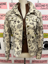 Load image into Gallery viewer, Concepts Brown Floral Jacket (Size 10)