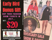 Load image into Gallery viewer, 20th Anniversary Gala Fashion Show & Dance Tickets