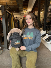 Cargar imagen en el visor de la galería, Happy Camper Long Sleeve Shirt (Unisex)