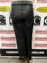 Load image into Gallery viewer, Harley Davidson Leather Pants & Bling Belt (Size 2)