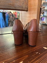 Load image into Gallery viewer, American Apparel High Heel Leather Lace Ups (Size 6)