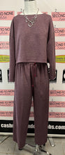 Cargar imagen en el visor de la galería, Chic & Cozy Purple Lounge Set (Size M)
