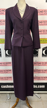 Cargar imagen en el visor de la galería, Selina Midnight Plum 2 Pc Pant Set (Size Petite 14)
