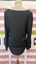 Cargar imagen en el visor de la galería, DKR & Company Sheer Black Long Sleeve (Size M)