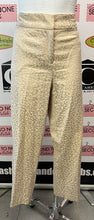 Charger l'image dans la galerie, Ruby Rd Monochrome Cream Animal Print Trousers (Size 12)