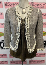 Load image into Gallery viewer, Rebecca Taylor Tweed Jacket (Size 4)