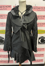 Load image into Gallery viewer, Cole Haan Ruffle Hem Belted Trench Coat (Size XS)