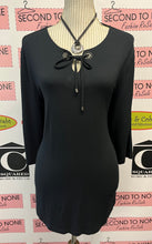 Load image into Gallery viewer, Olsen Tie Neck Tunic (Size L)