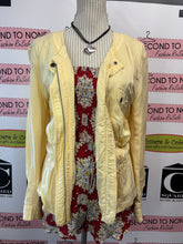 Load image into Gallery viewer, French Connection Butter Yellow Lightweight Jacket (Size 6/UK 10)