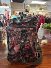 Load image into Gallery viewer, *AS IS* Vintage Tapestry Overnight Bag