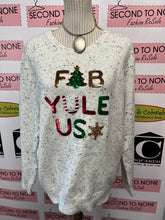 Load image into Gallery viewer, Fab-Yule-Us Holiday Sweater (Size L)