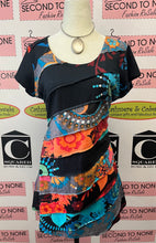 Load image into Gallery viewer, Mixed Print Patchwork Tee (Size S)
