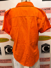 Charger l'image dans la galerie, Tommy Hilfiger Orange Short Sleeve Button Up (Size M)