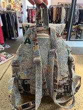Cargar imagen en el visor de la galería, Vintage European Tapestry Backpack