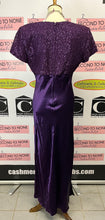 Load image into Gallery viewer, Vintage Cartise Plum Evening Gown (Size 14)