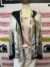 Load image into Gallery viewer, Frank Lyman Rose Shimmer Draped Blouse (Size 10)