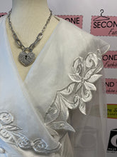 Load image into Gallery viewer, Vintage Double Breasted Shawl Collar Blouse (Size 14)