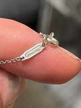 Charger l'image dans la galerie, Tiffany & Co Sterling Silver Notes Square Pendant Necklace (with box!)