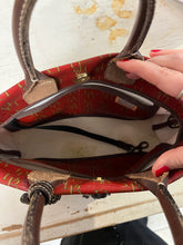 Charger l'image dans la galerie, Vintage Dooney & Burke Red Logo Satchel Purse
