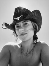 Cargar imagen en el visor de la galería, Longhorn Cattle Cowboy Hat (2 Colours)
