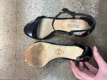 Load image into Gallery viewer, Michael Kors Black Strappy Heels (Size 6.5)