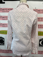 Cargar imagen en el visor de la galería, Printed Button Up Blouse (Size 12/UK 16)