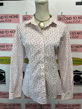 Cargar imagen en el visor de la galería, Printed Button Up Blouse (Size 12/UK 16)