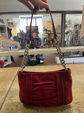 Load image into Gallery viewer, Red Leather Shoulder Bag