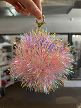 Load image into Gallery viewer, NWT Jacqueline Kent Tinsel Keychain Ball