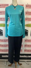 Cargar imagen en el visor de la galería, Columbia PFG Teal Long Sleeve (Size XL)