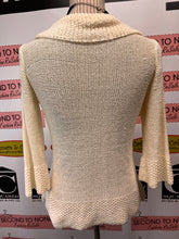 Load image into Gallery viewer, Knitted Cream Fooler Sweater (Size M)