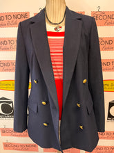 Charger l'image dans la galerie, NWT Gap Navy Oversized Blazer (Size 6)