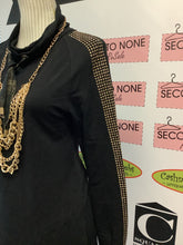 Cargar imagen en el visor de la galería, Orly Fashion Cowl Neck Hoodie With Gems (Size XS)