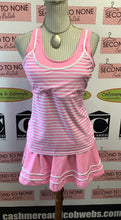 Load image into Gallery viewer, Pink & White Barbie-Like Swim Set (Size XL)