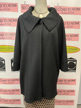 Load image into Gallery viewer, Artex Ribbed Swing Dress Coat (Size L)