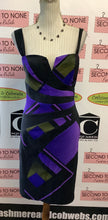 Charger l'image dans la galerie, Le Chateau 80’s Vibe Printed Cocktail Dress (Size M)