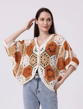 Load image into Gallery viewer, Crochet-Style 100% Cotton Top -One Size (2 Colors)