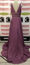 Load image into Gallery viewer, NWT J’Adore Deep V-Neck Evening Gown (Size 16)