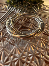 Load image into Gallery viewer, Slinky-Style Multi-Strand Bracelet (Gold & Silver)