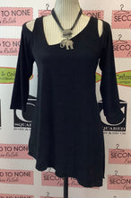 Load image into Gallery viewer, Asymmetrical Cold Shoulder Top (Size 6)