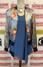 Cargar imagen en el visor de la galería, Deep Blue Asymetrical Hem Tunic (Size S)