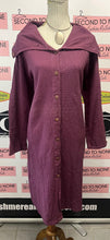 Cargar imagen en el visor de la galería, 100% Cotton Purple Dress/Duster (One Size Fits Most)