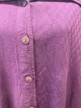 Cargar imagen en el visor de la galería, 100% Cotton Purple Dress/Duster (One Size Fits Most)