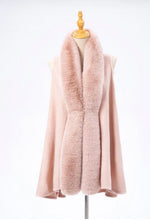 Load image into Gallery viewer, Faux Fur Trimmed Vest -One Size (RE-STOCKED & NEW COLOR ADDED)